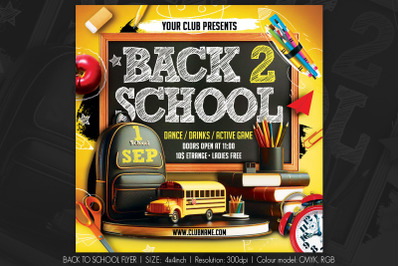 Back To School Flyer