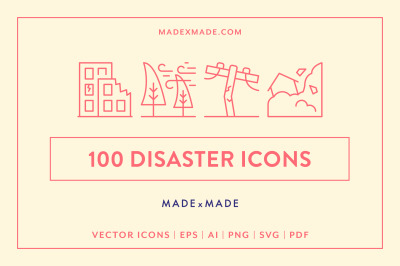 Disaster Icons