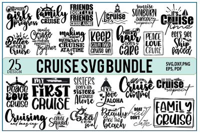 Cruise SVG Bundle