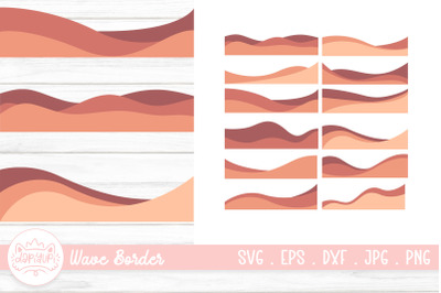 Wavy design element. Decor for brochure, banner, and flyer.