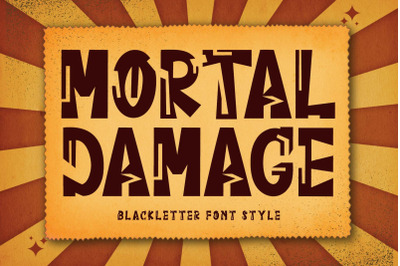 Mortal Damage