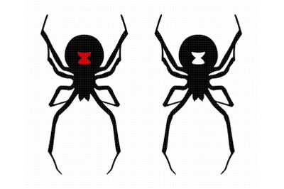 Black Widow Spider SVG