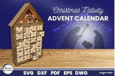 Nativity Scene Advent Calendar