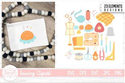 Sewing Clipart Bundle