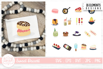 Sweet Dessert Clipart Bundle