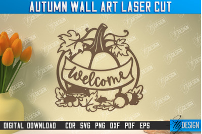 Autumn Wall Art | Fall Sign | Autumn Vibe | Signs Inscription Design