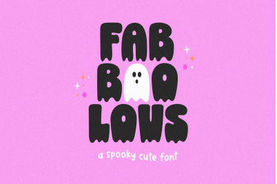 FabBooLous - Halloween Font