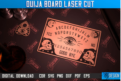 Ouija Board | Spirit Board | Mystical Design | Occult Art