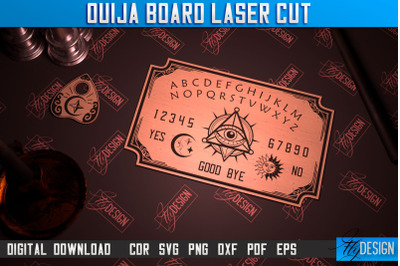 Ouija Board | Spirit Board | Mystical Design | Occult Art