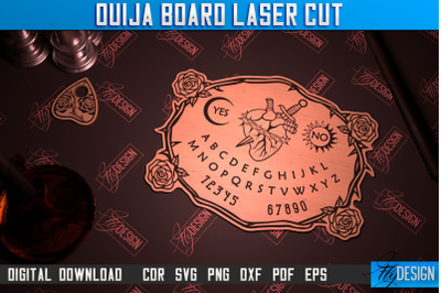 Ouija Board | Spirit Board | Mystical Design | Occult Art