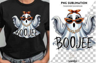 Boo Jee Ghost PNG, Transparent Designs for Fun Halloween Card Making &amp;