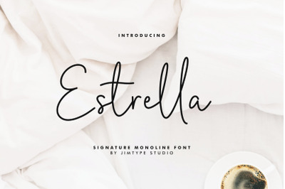 Estrella - Signature Minimalist Font