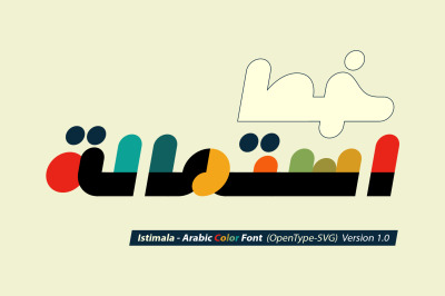 Istimala  Arabic Color Font