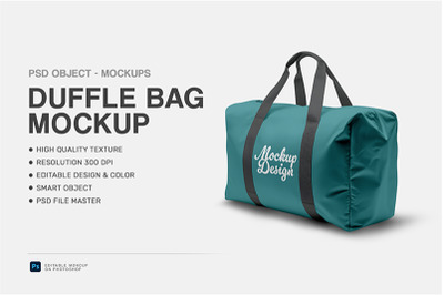 Duffle Bag Mockup