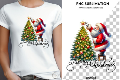 Merry Christmas for Fun Card Making &amp; T-shirt Designs, PNG Digital Pri