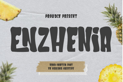 Enzhenia Stylish Display Font