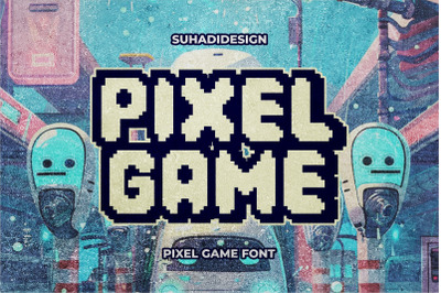 Pixel Game Font - Dot Pixels