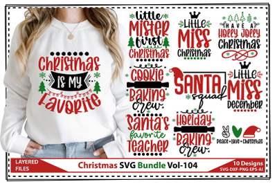 Christmas SVG Bundle Vol-104