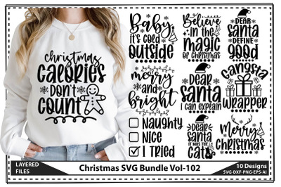 Christmas SVG Bundle Vol-102