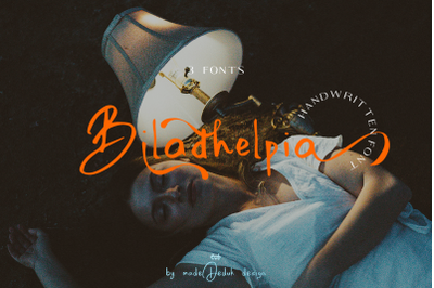 Biladhelpia Handwritten Font