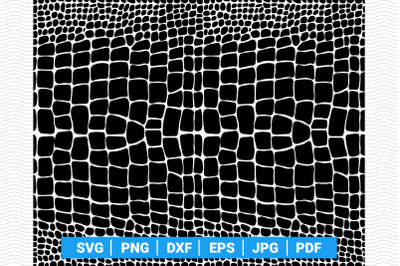 SVG Alligator Skin, Seamless Pattern, Digital clipart