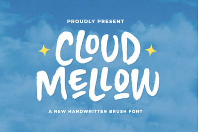 Cloud Mellow - Brush Handwritten