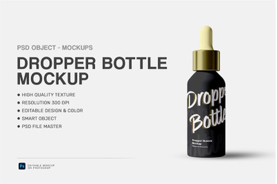 Dropper Bottle Mockup