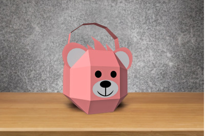 Teddy Bear favor - 3d papercraft