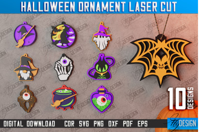 Halloween Ornament Bundle | Medallion | Jewelry | Pendant | Bijoux