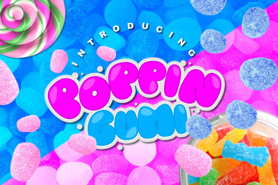 Poppin Gumi - Chewy Cartoon Fonts