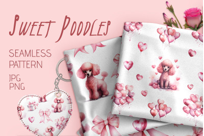 Sweet poodles patterns set