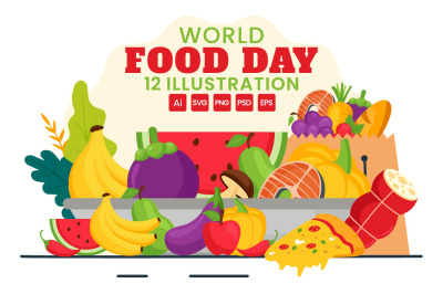 12 World Food Day Illustration