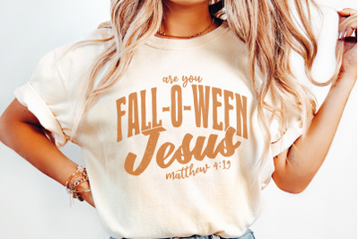 Are You Fall-O-Ween Jesus Png, Vintage Fall, Retro Halloween, Fall Gif