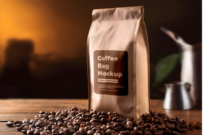 Coffee Bag Mockup