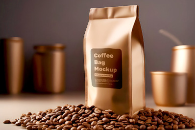 Coffee Bag Mockup