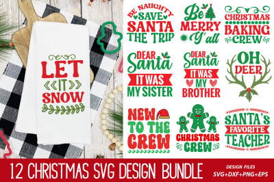 Christmas Svg Design Bundle