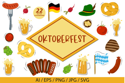 Oktoberfest collection SVG File