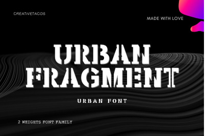 Urban Fragment Font