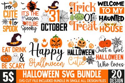 Halloween SVG Bundle,Halloween Sublimation PNG Bundle,Halloween t-shir