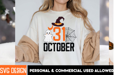 31 October t-Shirt Design, 31 October SVG Cut File