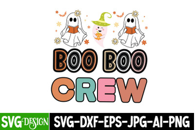 Boo Boo Crew SVG Design&2C;Halloween Shirt Svg&2C; Scary Halloween&2C;Halloween