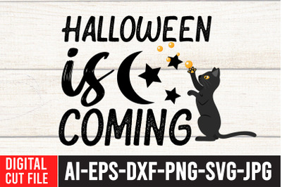 Halloween is Coming t-shirt design