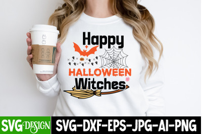 Happy Halloween Witches t-shirt design