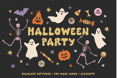 Halloween Party - Cards &amp; Patterns