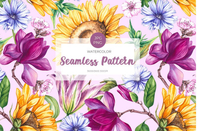 Watercolor Floral Pattern