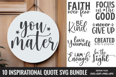 Inspirational SVG Design Bundle