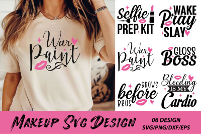 Makeup Svg Design Bundle