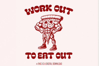 I Work Out So I Can Eat Trash png, Gym Workout, Fitness Motivation, Ex