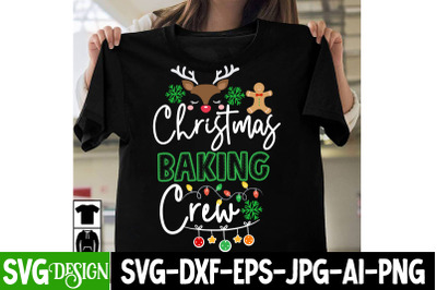 Christmas Baking Crew t-shirt design