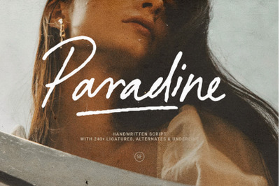 Paradine - Ligature Handwritten Font